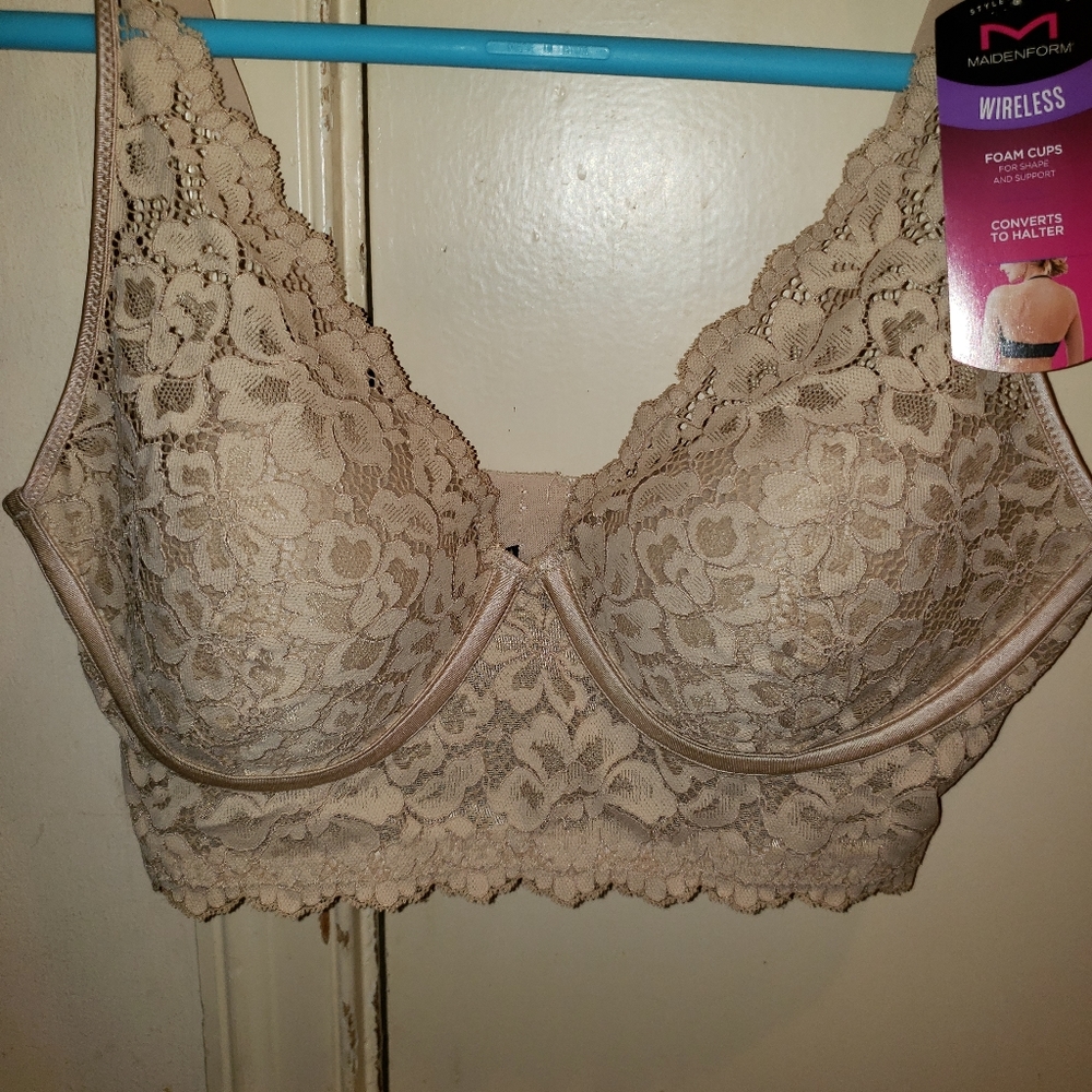 NWT Maidenform Beige Bra